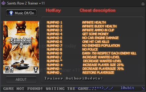 saints row 2 cheat engine.
